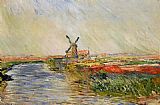Champ de tulipes en hollande by Claude Monet